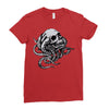 deep fear sea Ladies Fitted T-Shirt