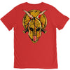 skull spartan V-Neck Tee