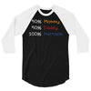 mommy daddy harrison baby name 3/4 Sleeve Shirt
