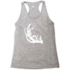 deer antler with buck forest Racerback Tank