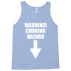 warning choking hazard printed Tank Top