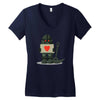 nautilus love Women's V-Neck T-Shirt