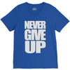 never give up (2) V-Neck Tee