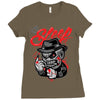 no sleep Ladies Fitted T-Shirt