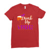 drink up witches Ladies Fitted T-Shirt