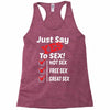 Yes To Sex! Racerback Tank