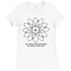 do these protons make my mass look big Ladies Fitted T-Shirt