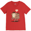 french toast kiss V-Neck Tee
