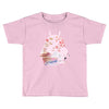 totoro with asian landscape Toddler T-shirt