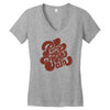pump up the jam Women's V-Neck T-Shirt