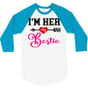 i'm her bestie 3/4 Sleeve Shirt