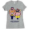 friends (2) Ladies Fitted T-Shirt