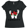 Equality Women's Triblend Scoop T-shirt