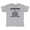 Capricorn Woman Toddler T-shirt