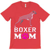 love boxer dog mom funny T-Shirt