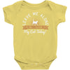 leave me alone talking to my cat today Baby Onesie
