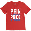 pain is temporary pride is forever V-Neck Tee