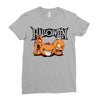 halloween Ladies Fitted T-Shirt