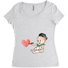 Cute Painter Women's Triblend Scoop T-shirt
