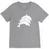 three dolphins V-Neck Tee