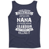 Super Cool Nana Of A Freaking Awesome Grandson Tank Top