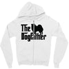 the dogfather american eskimo dog Zipper Hoodie