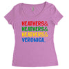heathers girls and veronica Women's Triblend Scoop T-shirt