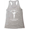hillbilly hog wrestling champ Racerback Tank