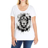 lion Ladies Curvy T-Shirt