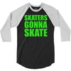 skaters 3/4 Sleeve Shirt