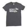 assistant (to the) regional manager Ladies Fitted T-Shirt