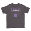 i crochet so i don't choke people save a life, send yarn Youth Tee