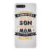 Super Cool Son Of A Freaking Awesome Mom iPhone 7 Plus Case