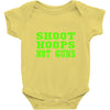 shoot hoops not guns Baby Onesie