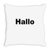 hallo Throw Pillow
