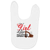 Just A Girl In Love With Her Heavy Equıpment Operator Baby Bibs