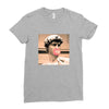 Michelangelo David Bubble Gum Ladies Fitted T-Shirt