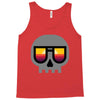 sunset skull Tank Top