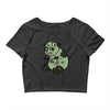 zombie panda (2) Crop Top