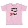 Avengers More Than A Fan Toddler T-shirt