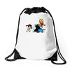 part time job   rock construction Drawstring Bags