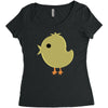 chicken baby Women's Triblend Scoop T-shirt