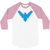 distressed nightwing 3/4 Sleeve Shirt