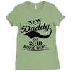 New Daddy 2018 Rokie Dept. Ladies Fitted T-Shirt