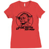 yoda Ladies Fitted T-Shirt