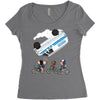 stranger peanuts Women's Triblend Scoop T-shirt