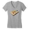 pop sushi Women's V-Neck T-Shirt