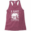 99 problems   fishin' solves all of em Racerback Tank