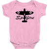 spitfire plane Baby Onesie