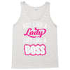lady lift like a boss Tank Top